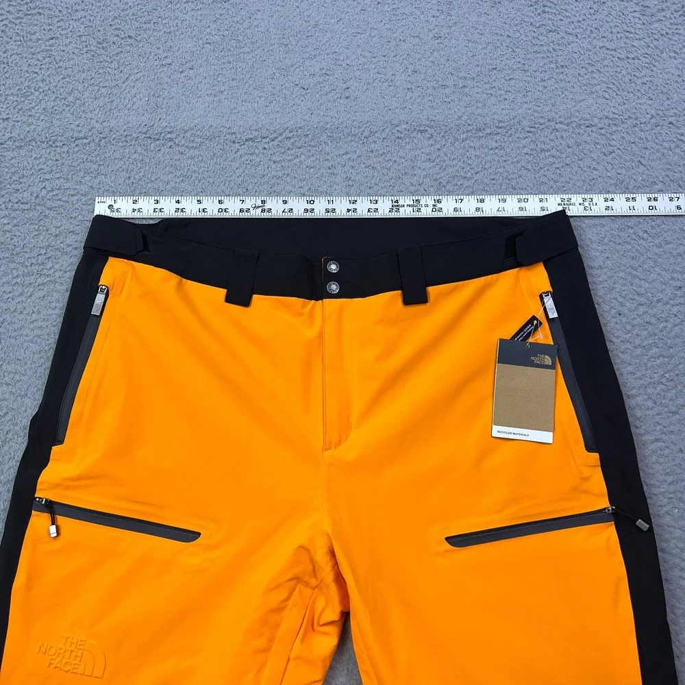NWT The North Face‎ Inclination Pants Ski Snowboard Orange/Black Mens XXL 44x33